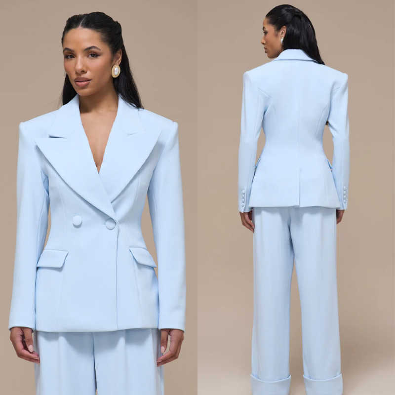 Women Formal Wear Business - Frühling Herbst Damenanzüge 2-teilig Blazer Hose