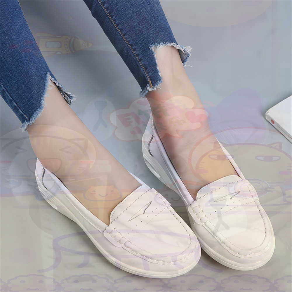 Women Formal Wear Trends - Weiche Slip-on Damen Große Größe Schuhe