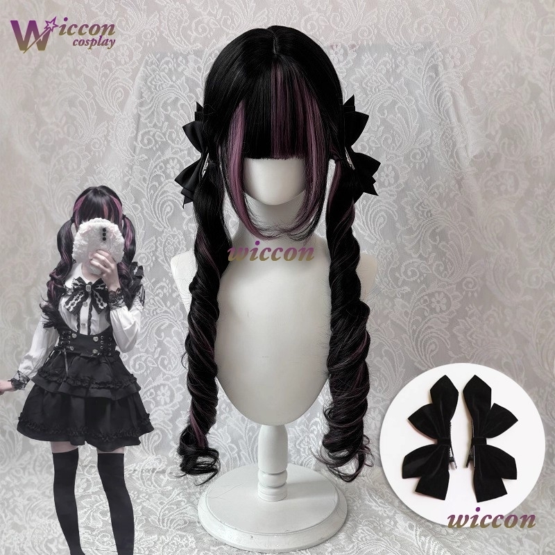Women'S Formal Wear Jumpsuit - Comic ‌ Schwarze Perücke mit rosa