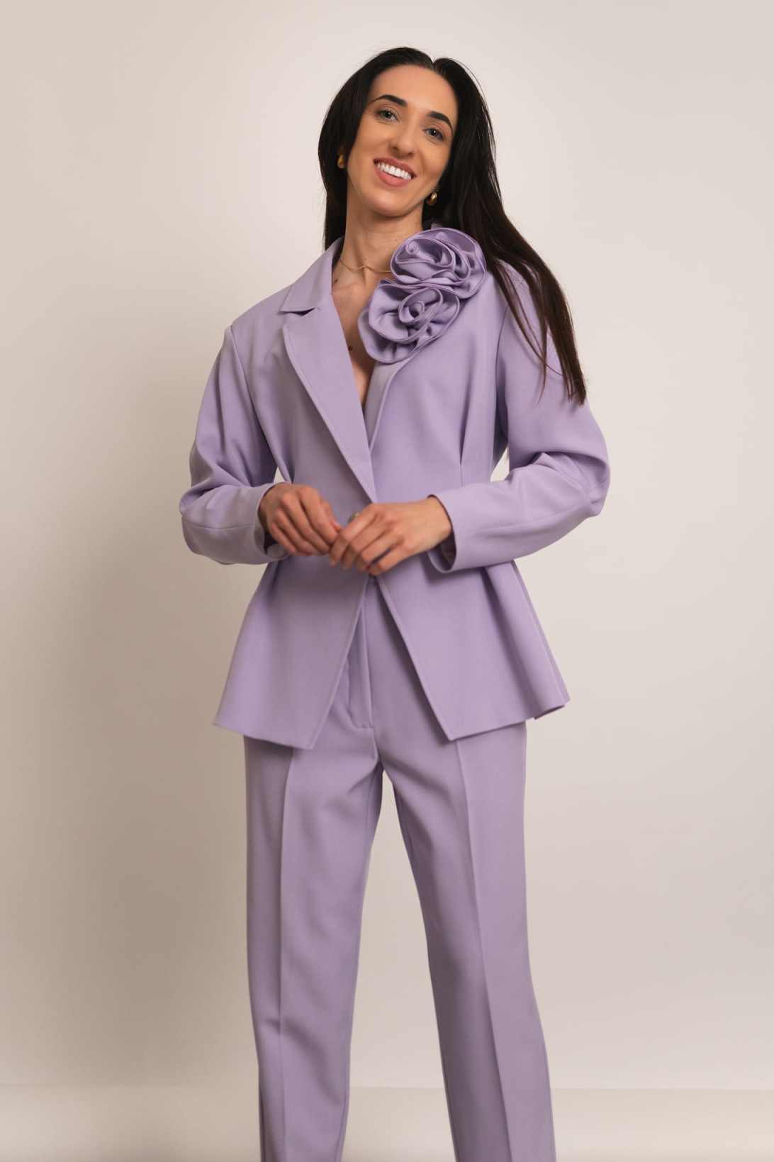 Leuchtendes Peplum-Damenanzug- – Women Formal Wear For Conference Bewertung und Preis