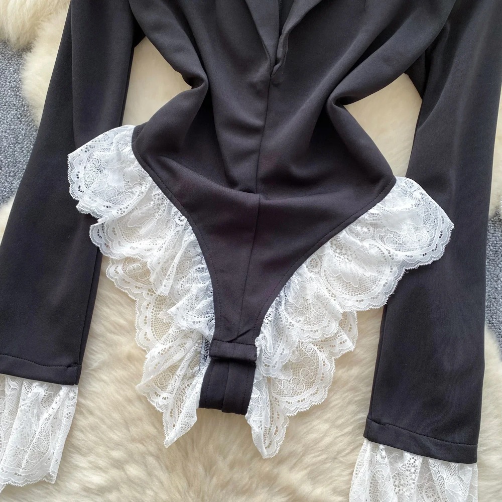 Hotsweet drehen-unten Kragen E – Women'S Formal Wear Jumpsuit Bewertung und Preis