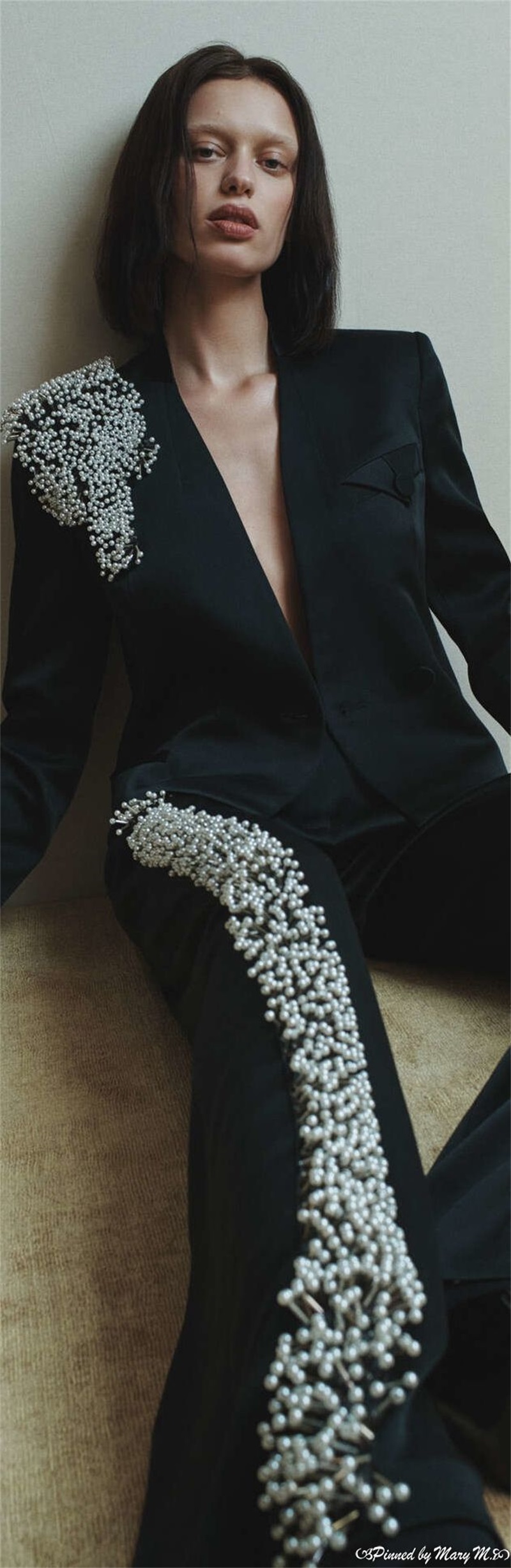 Schwarze Damen-Büroanzüge, Set – Women Formal Wear Business Bewertung und Preis