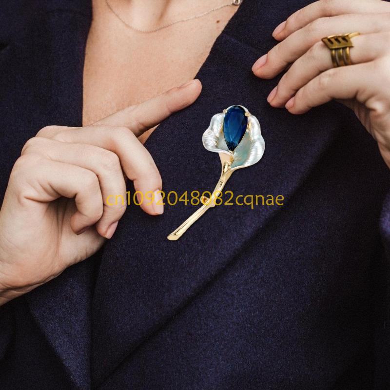 Zarte, funkelnde Anstecknadel, – Formal Wear Jewelry For Women Bewertung und Preis