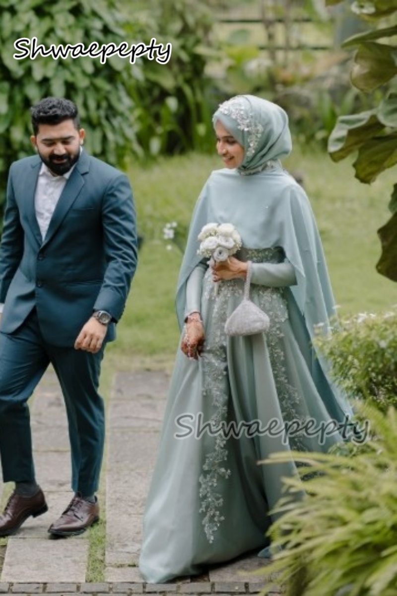 Elegantes muslimisches Abendkl – Women Formal Wear Hijab Bewertung und Preis