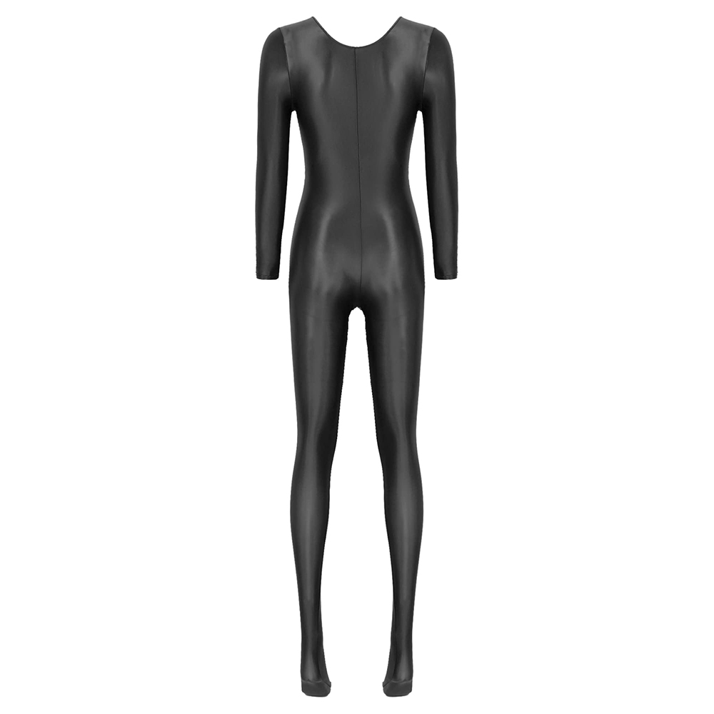 Frauen Öl Glänzende Langarm St – Women'S Formal Wear Jumpsuit Bewertung und Preis