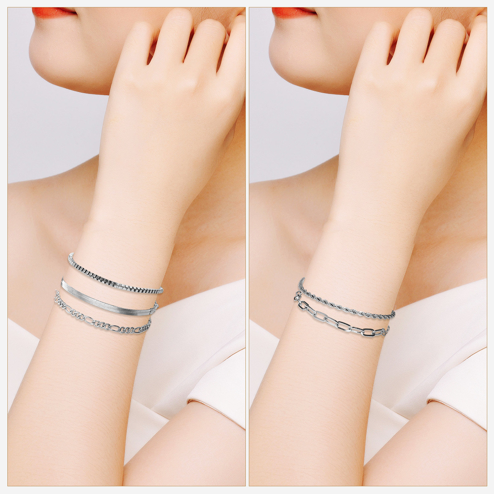 6-teiliges Set minimalistische – Formal Wear Jewelry For Women Bewertung und Preis