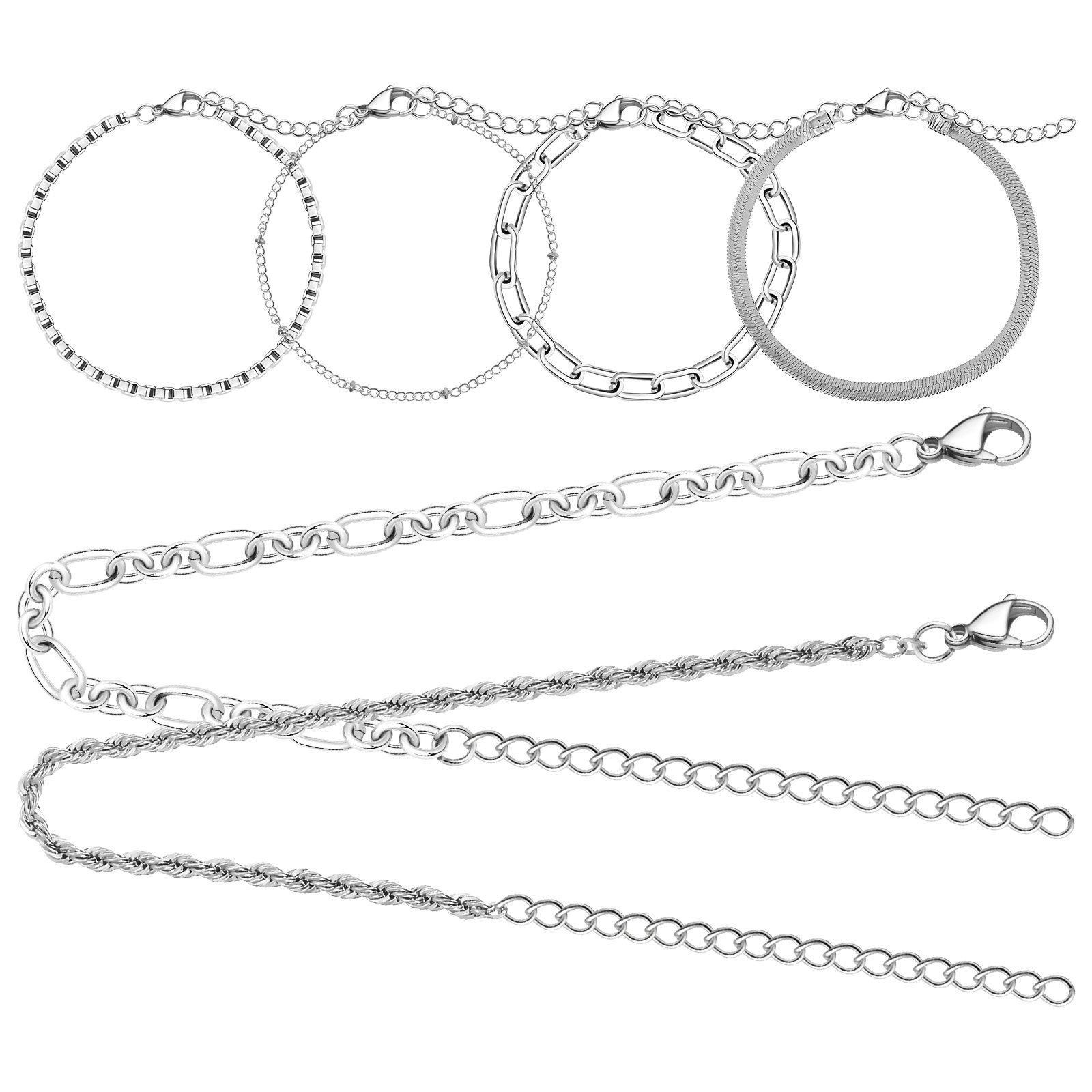 6-teiliges Set minimalistische – Formal Wear Jewelry For Women Bewertung und Preis