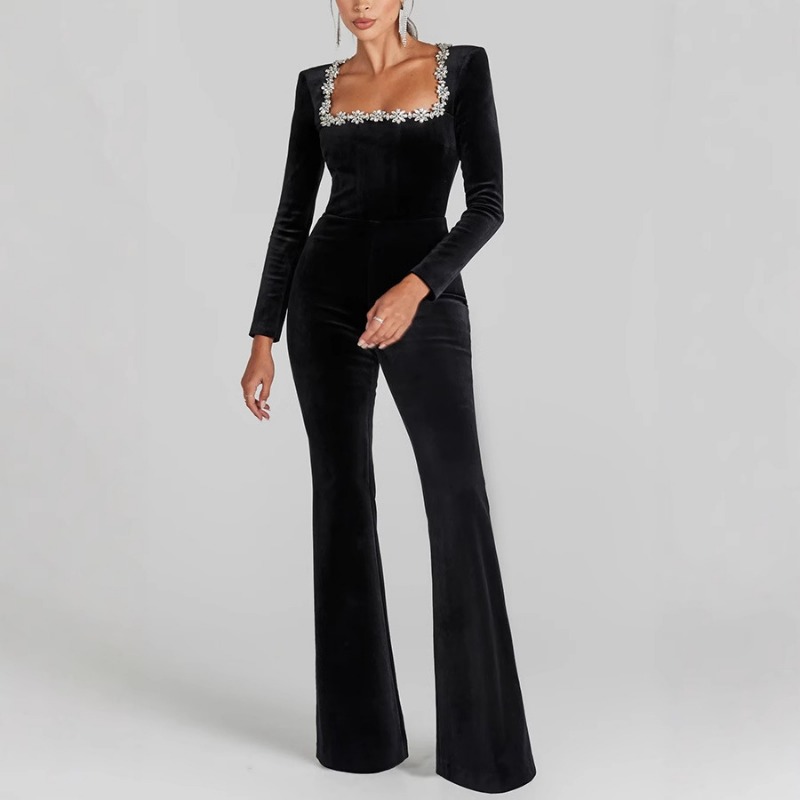 2026 Eleganter Damen-Samt-Kors – Women'S Formal Wear Jumpsuit Bewertung und Preis
