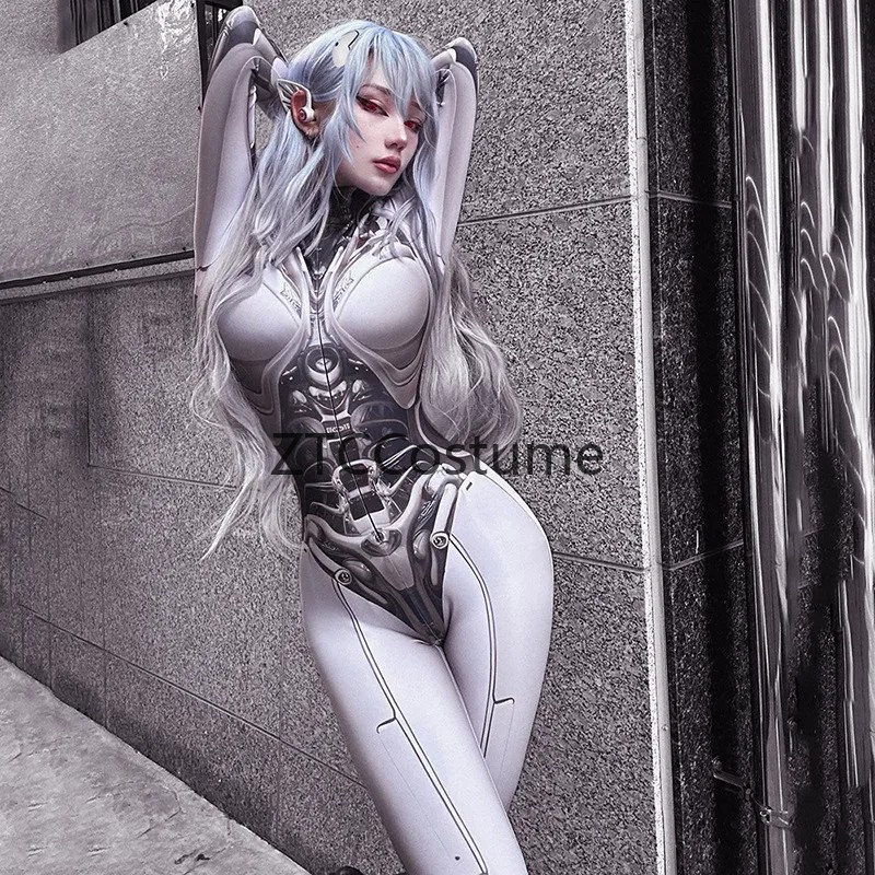 3D-Gedruckter Cosplay-Bodysuit – Women'S Formal Wear Jumpsuit Bewertung und Preis