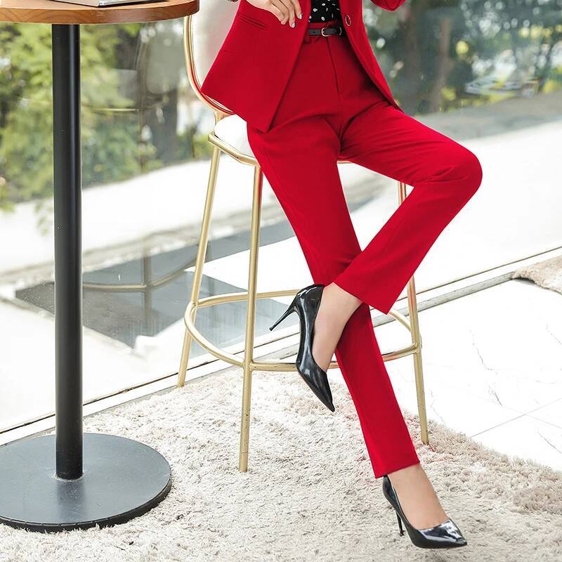 Elegante rote formelle OL-Stil – Women'S Red Formal Wear Bewertung und Preis