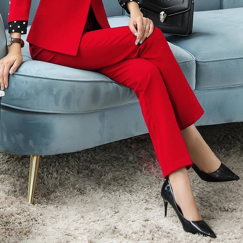 Elegante rote formelle OL-Stil – Women'S Red Formal Wear Bewertung und Preis
