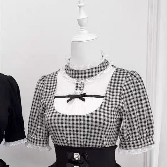 Japanische Lolita-Bluse für Da – Formal Wear Japan Women Bewertung und Preis